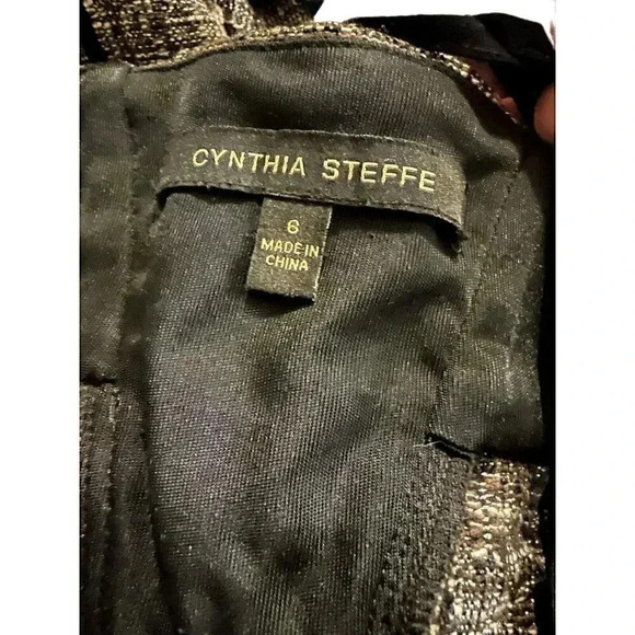 Cynthia Steffe tweed pencil skirt with back lace corset size 6 - Picture 10 of 10